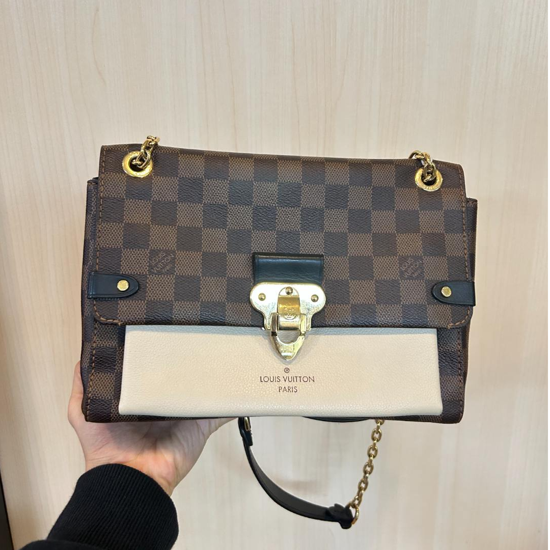 95新 LouisVuitton/路易威登 棋盘格vavin中号/云海优选/53336
