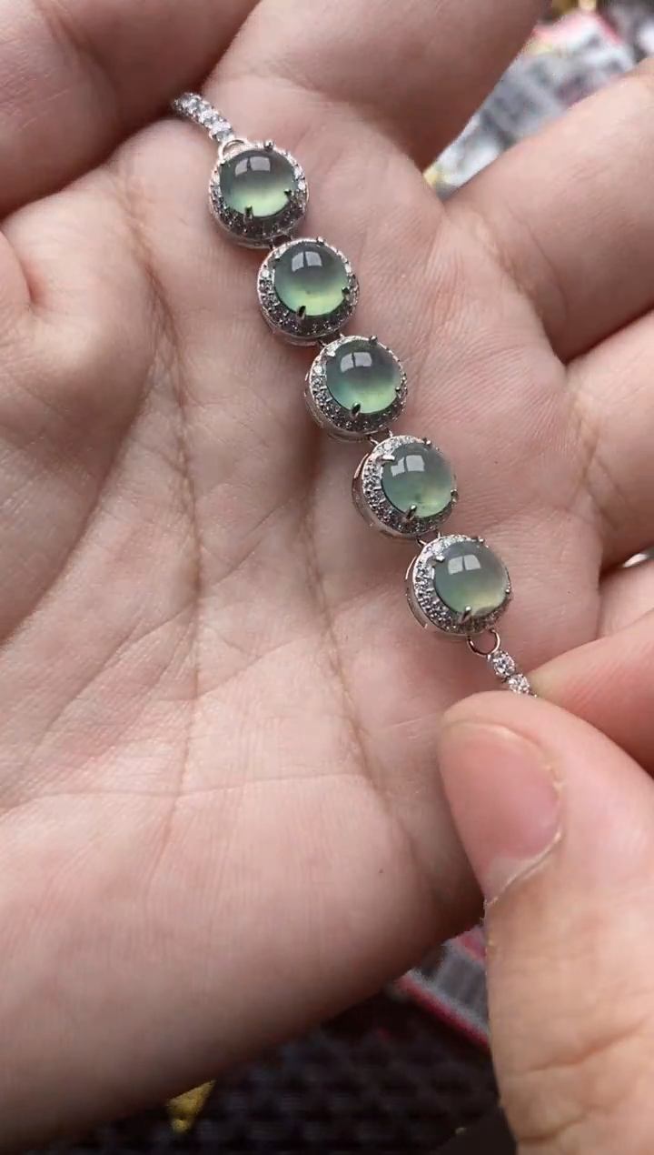 【闪购商品】翡翠戒指银S925镶嵌11111--10