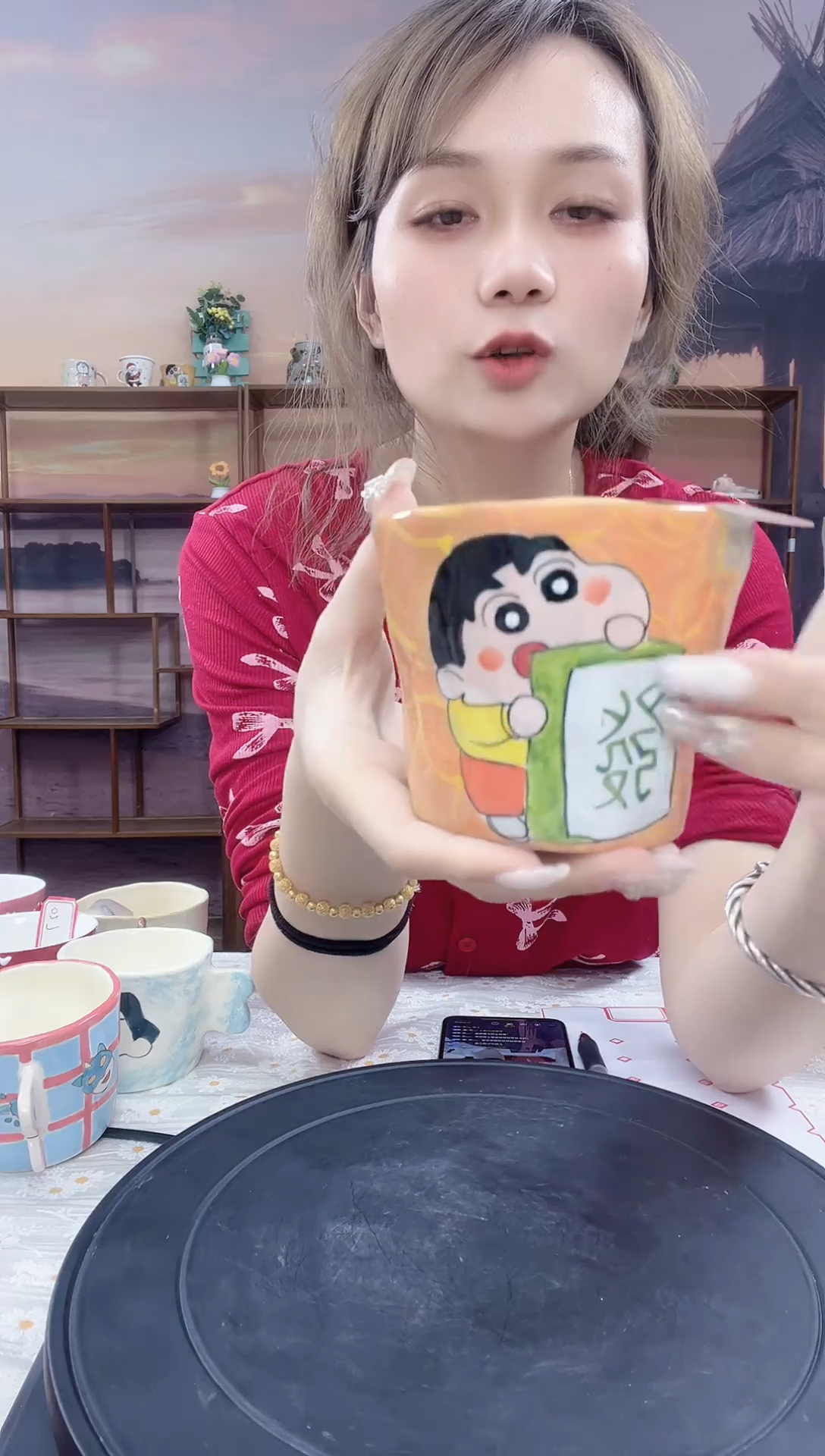 【闪购商品】景德镇创意手工陶瓷杯