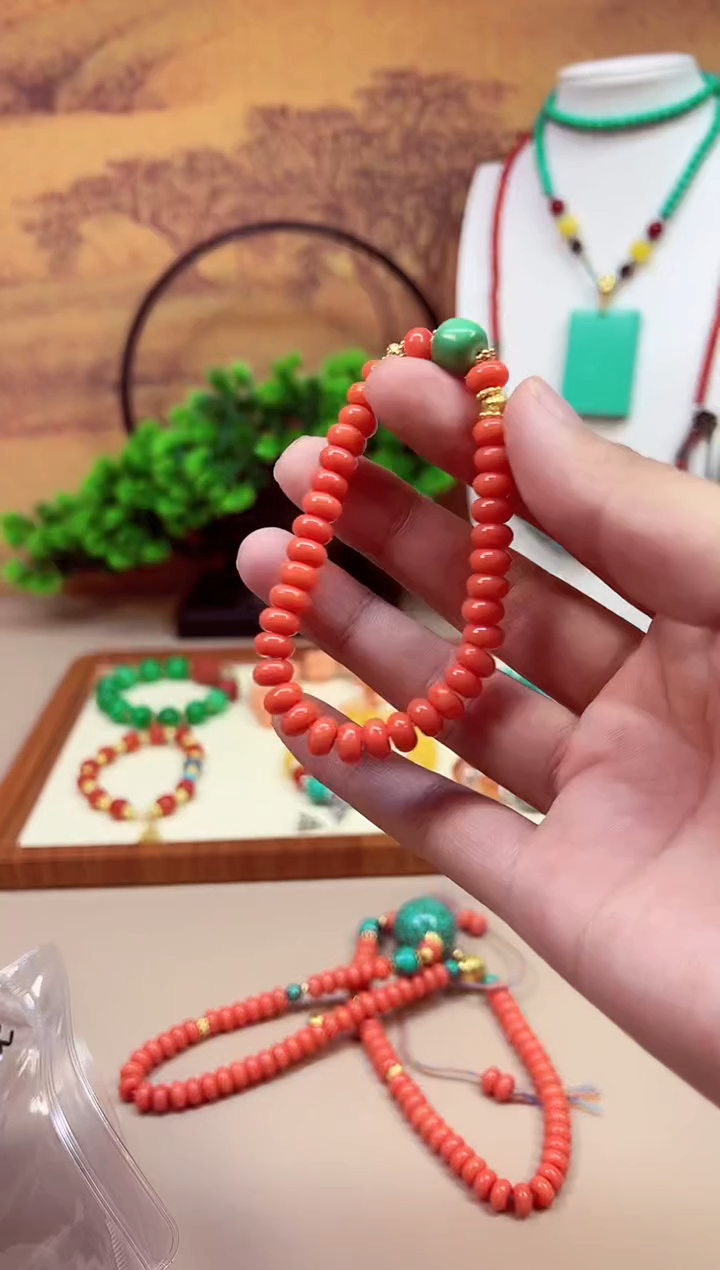 玛瑙/玉髓颈饰14K金镶嵌S123