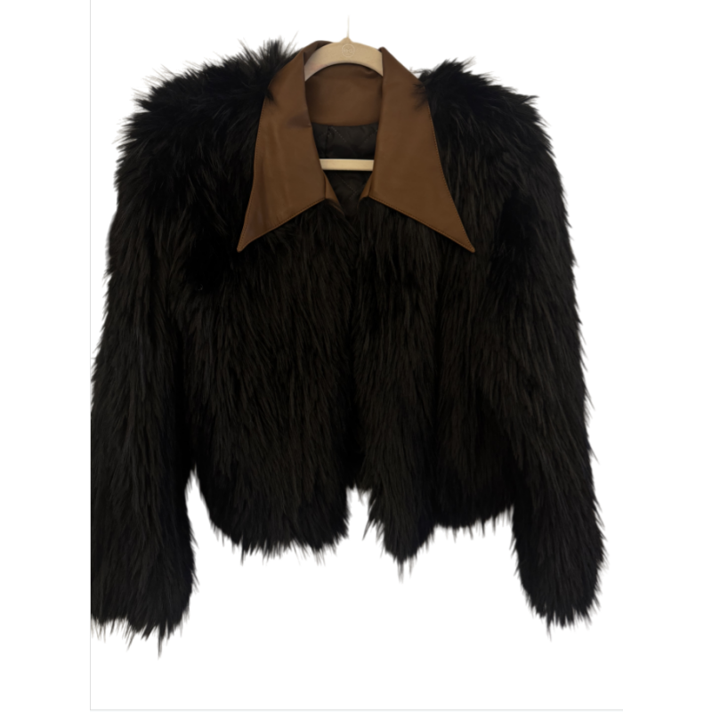 皮草外套轻奢时尚秋冬