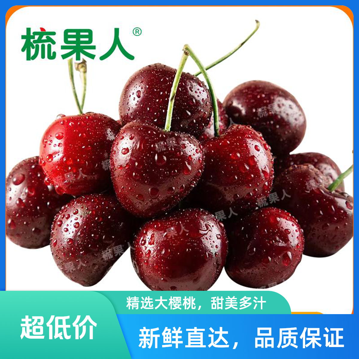 【装盒中果】美国2J车厘子约500g
