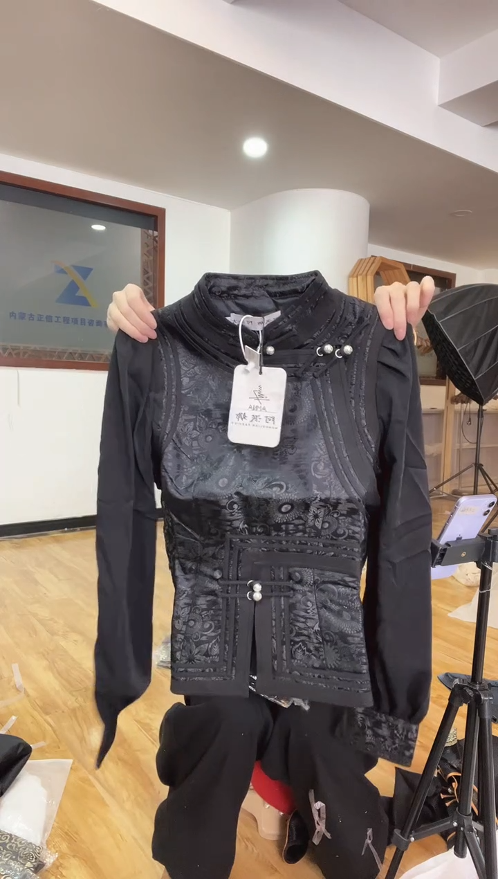 纱袖马甲 M码 105斤以里