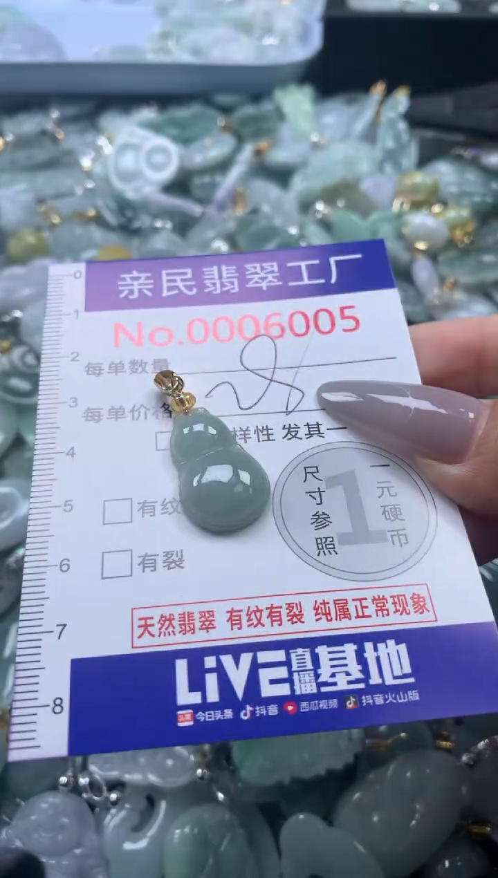 颈饰未镶嵌翡翠6005