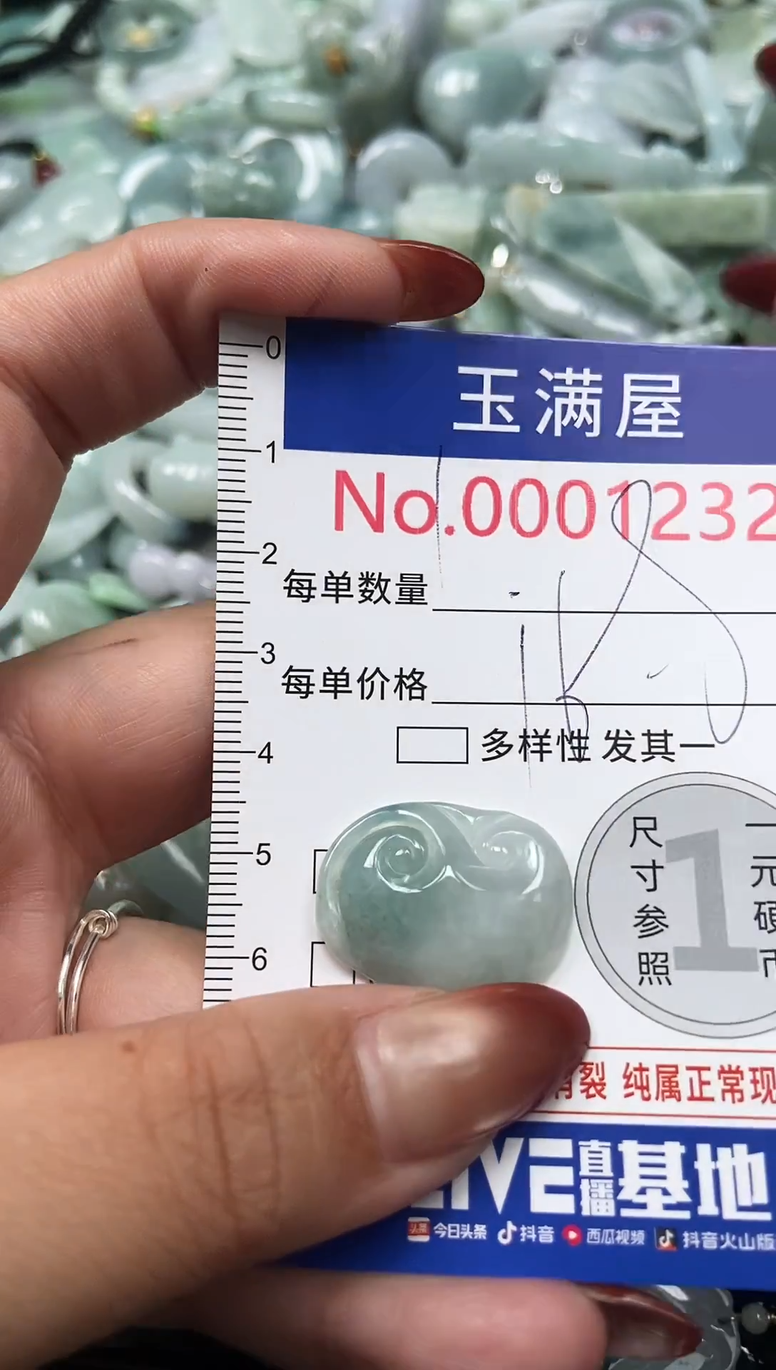 颈饰未镶嵌翡翠1232