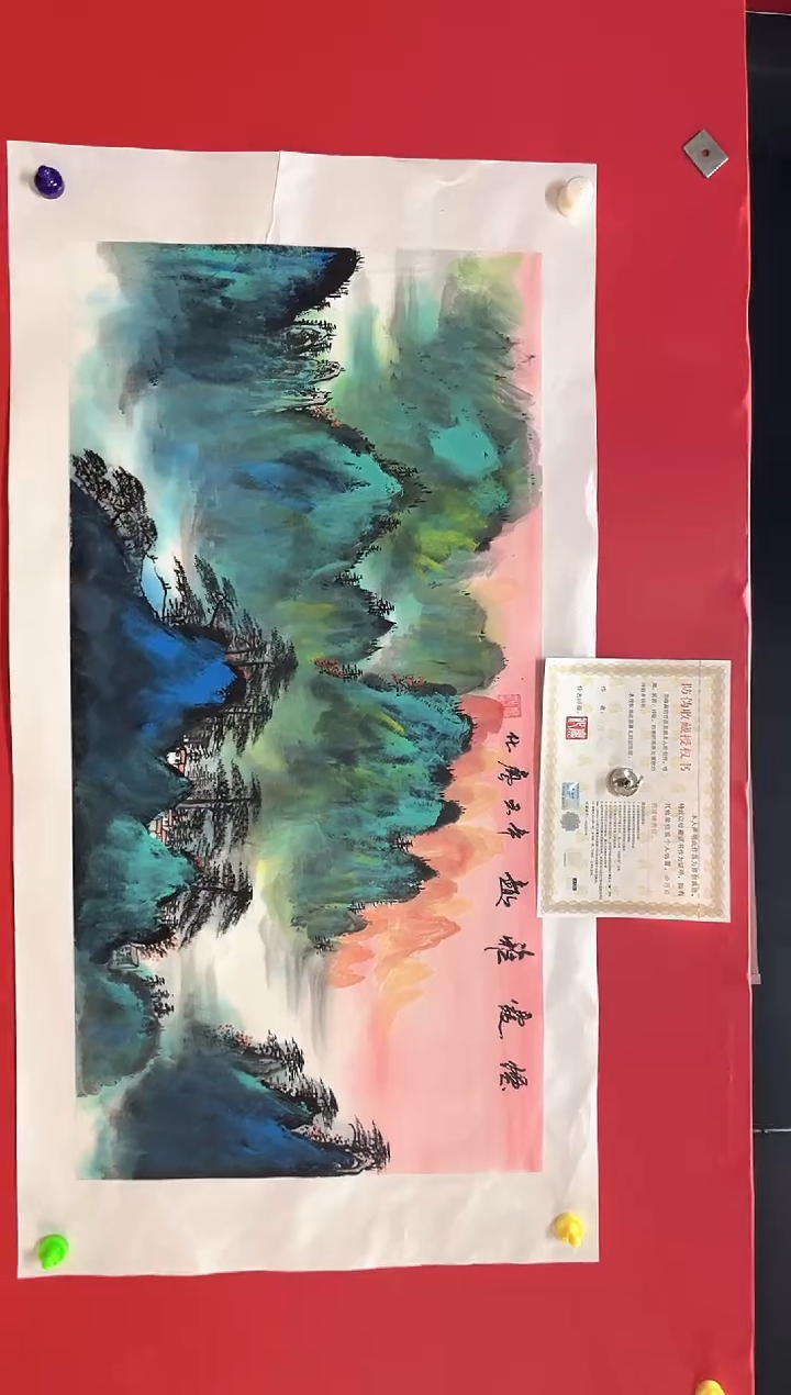 国画廖化老师国画作品