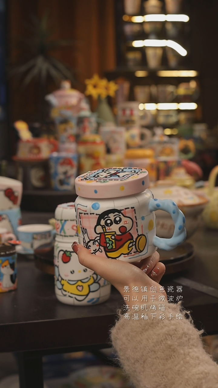 景德镇釉下彩绘设计师款式陶瓷