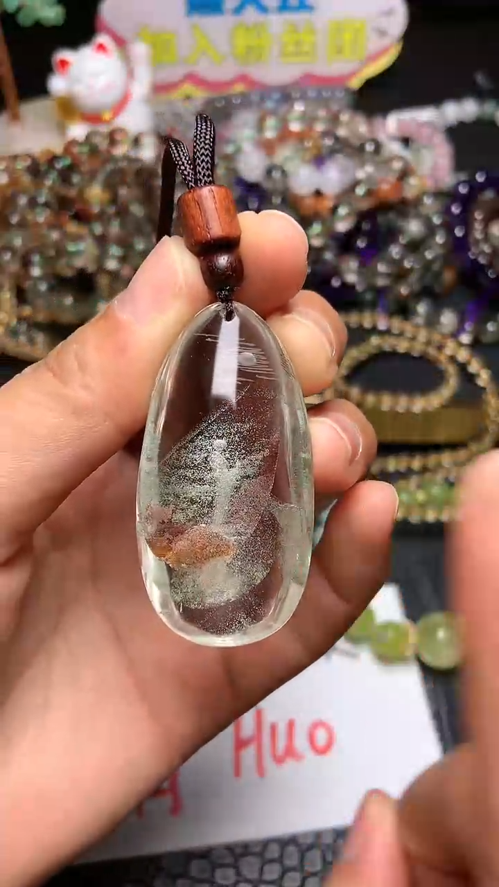 【闪购商品】水晶吊坠(赠链)未镶嵌92