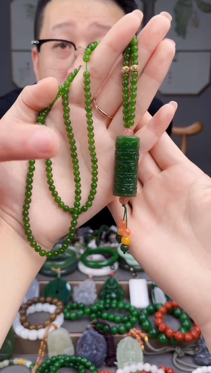 颈饰未镶嵌和田玉多样性发货拍一发一