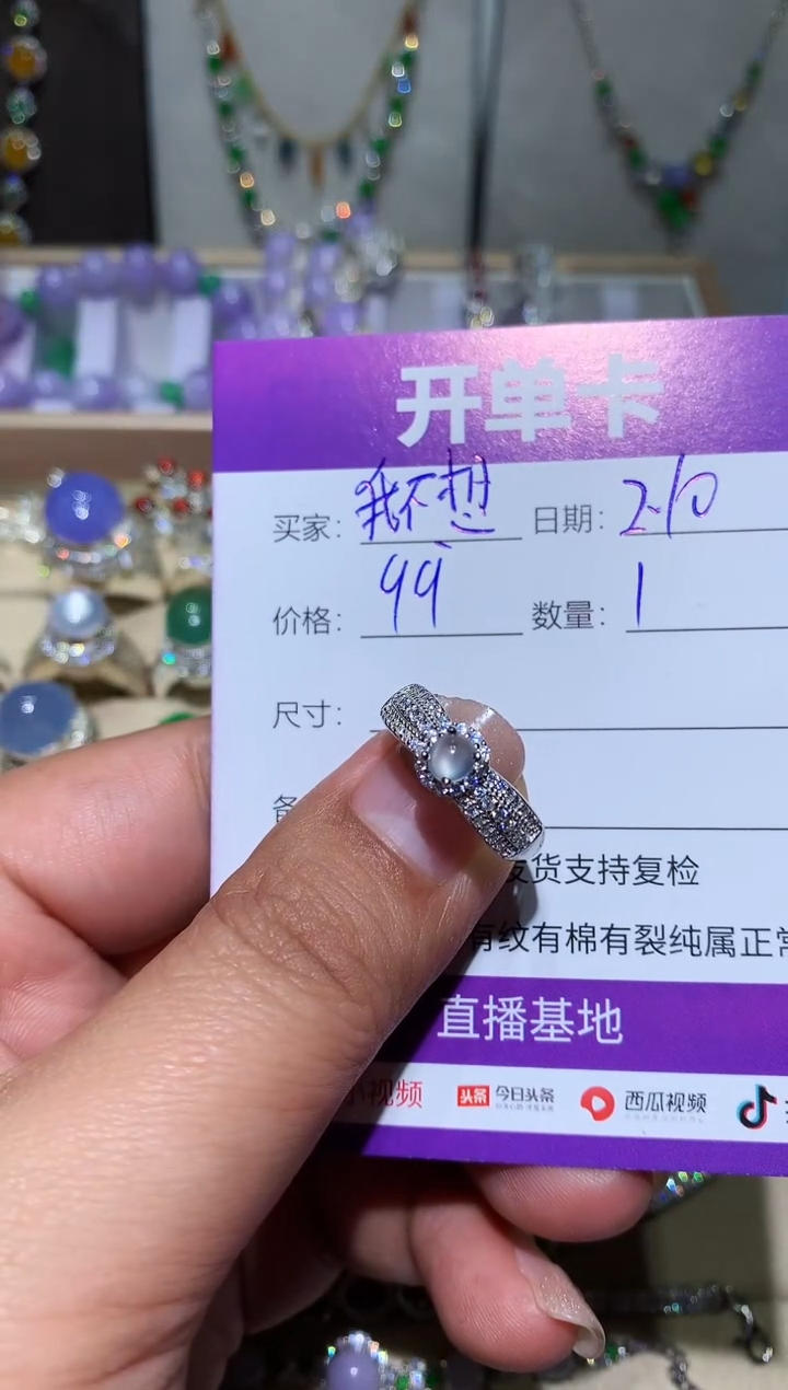 【闪购商品】翡翠挂件未镶嵌我不想去上学