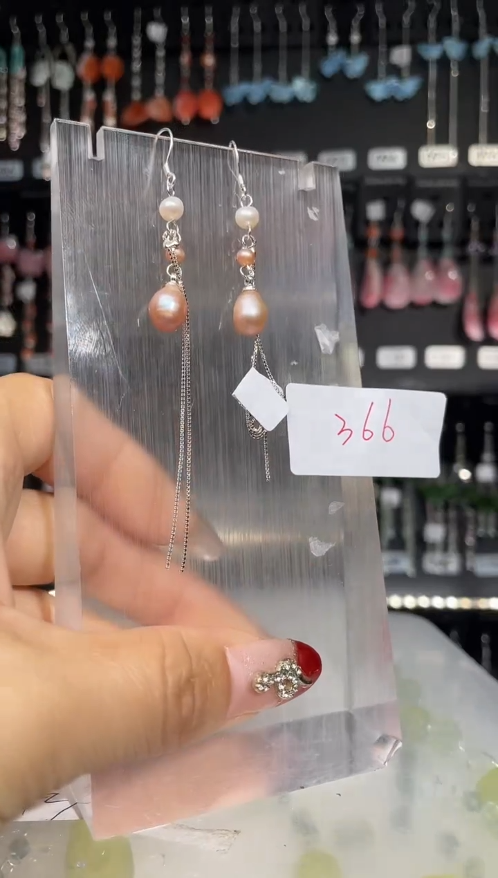 【闪购商品】紫晶耳饰银S925镶嵌喜欢拍