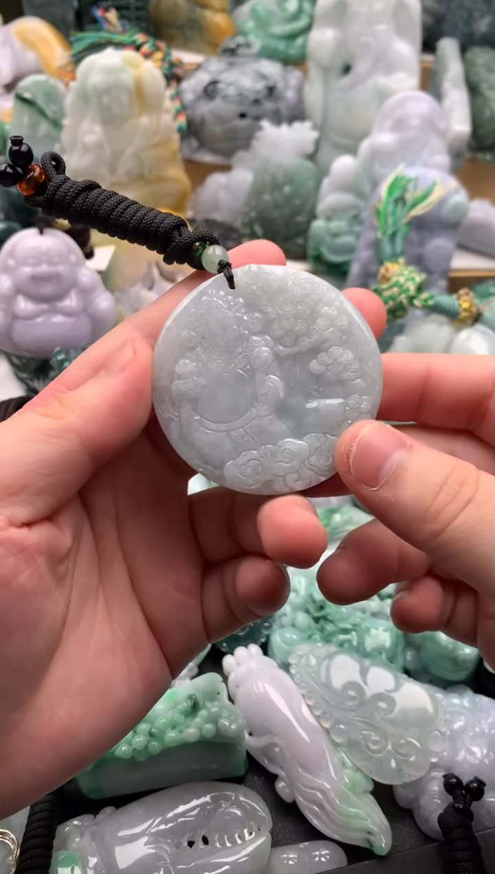 吊坠(不含链)未镶嵌翡翠1