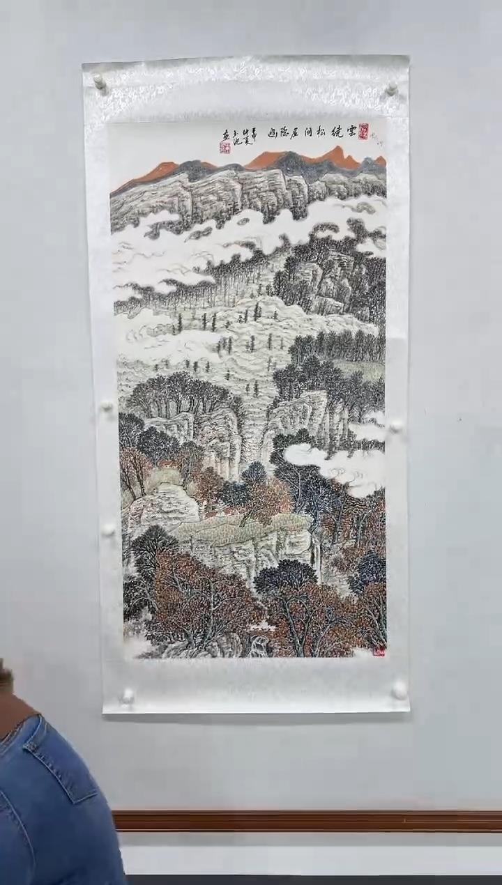 国画炳山艺术--王老师作品