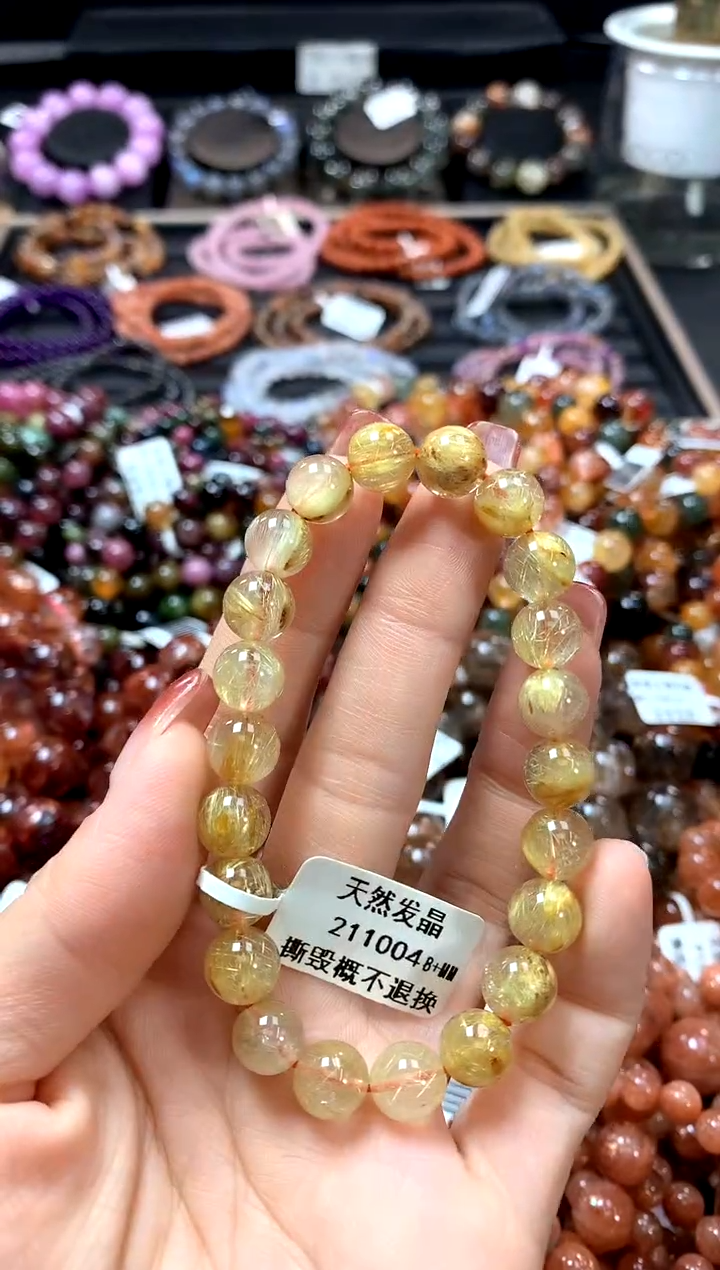 【闪购商品】水晶手串未镶嵌8+******