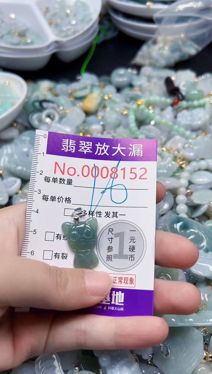 颈饰未镶嵌翡翠8152