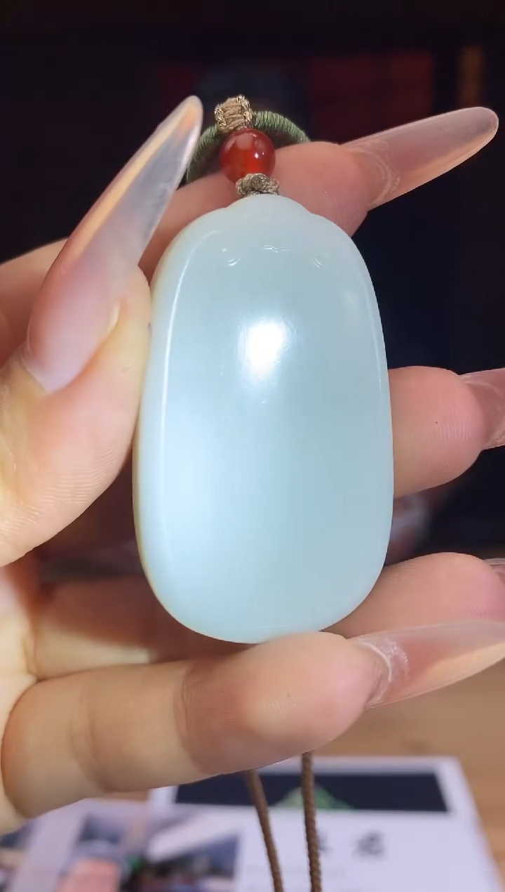 和田玉未镶嵌颈饰A591