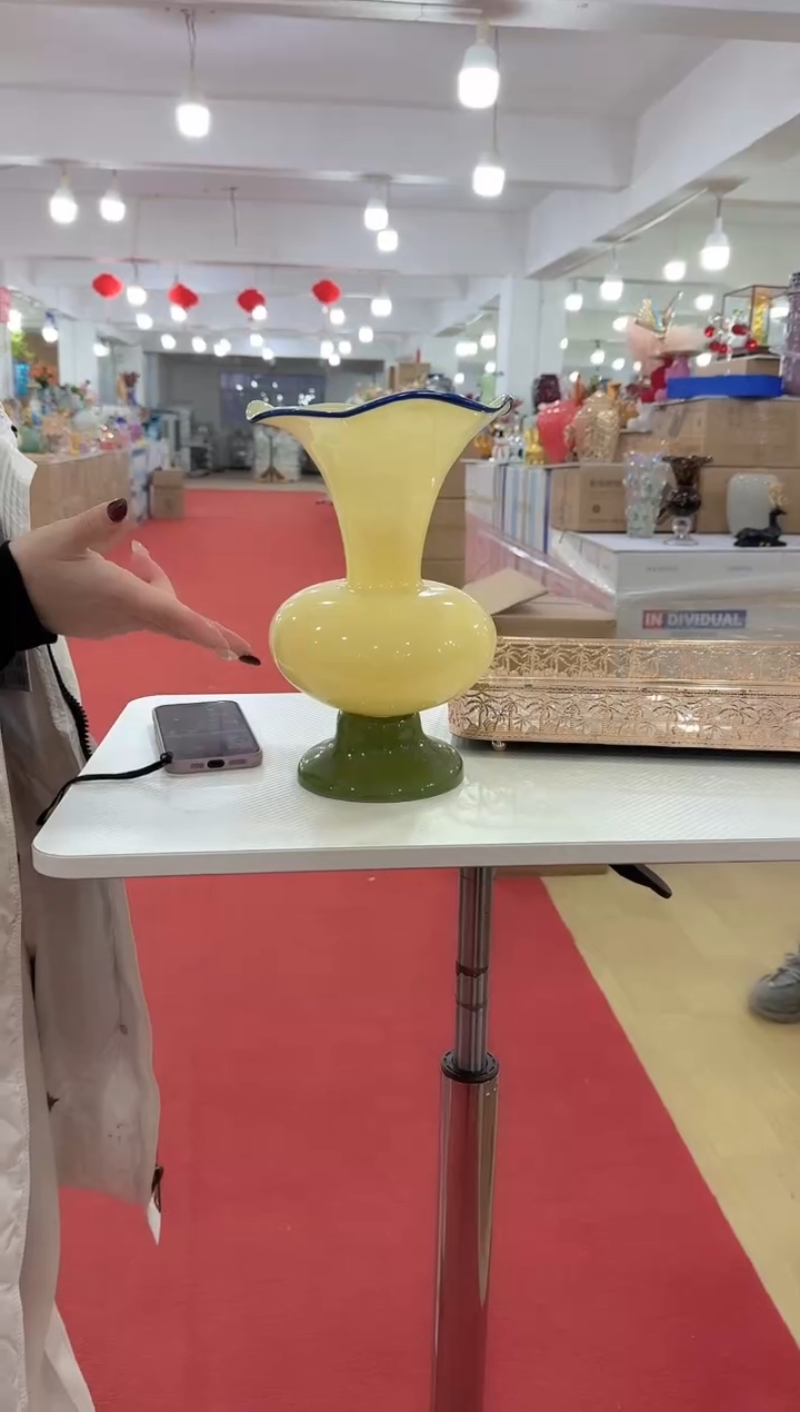 【闪购商品】无铅玻璃美全花器-j-早6