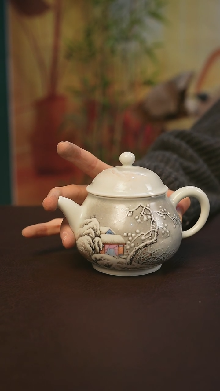 【闪购商品】景德镇陶瓷杯碗柴烧多人