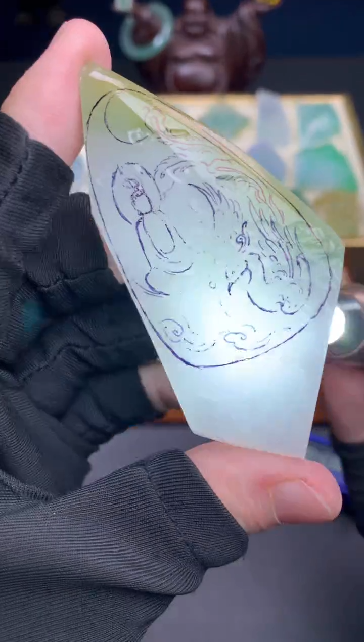 未镶嵌定制翡翠天然翡翠裸石