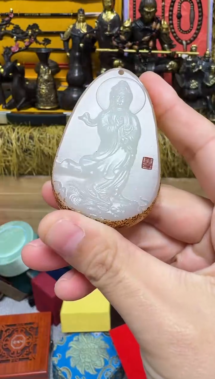 【闪购商品】和田玉颈饰未镶嵌艳艳专属精品链接107