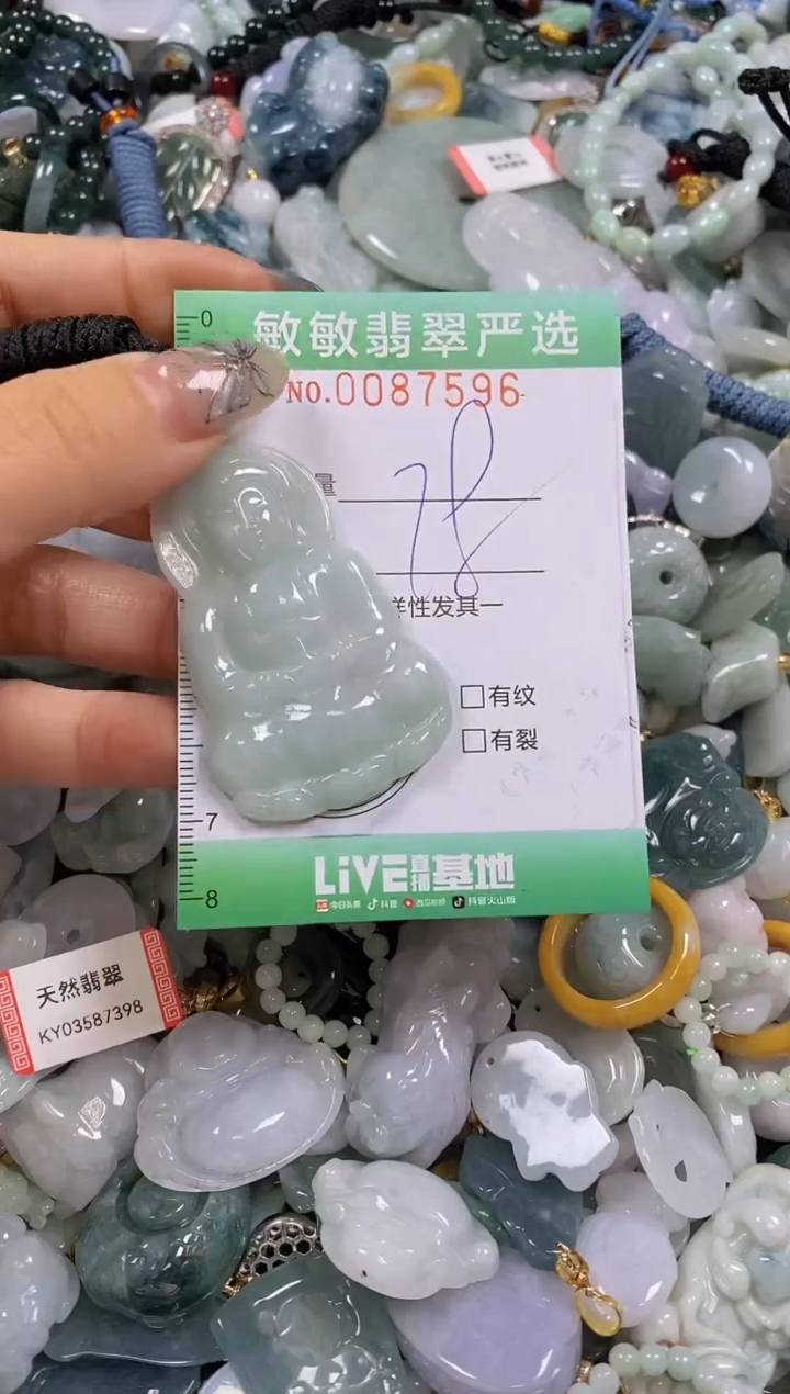 【闪购商品】翡翠颈饰未镶嵌闪购0087596