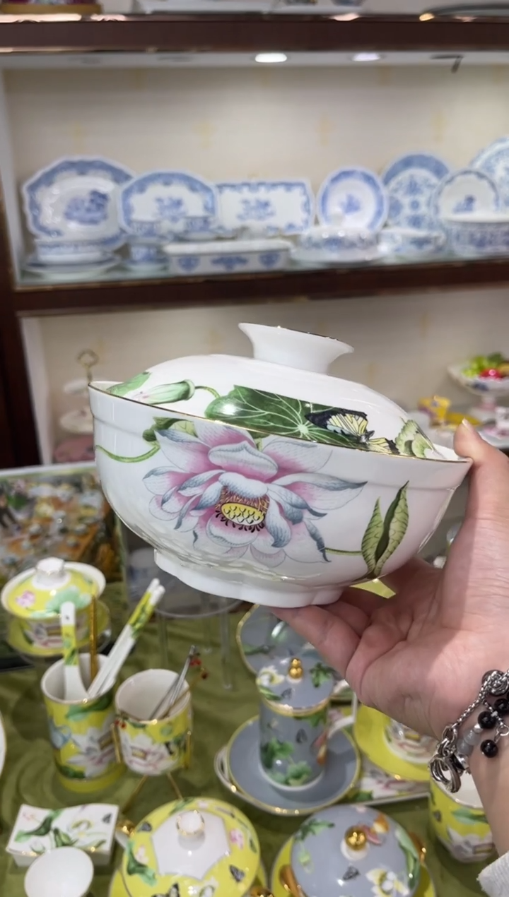 45%以上骨粉骨瓷7英寸大合器