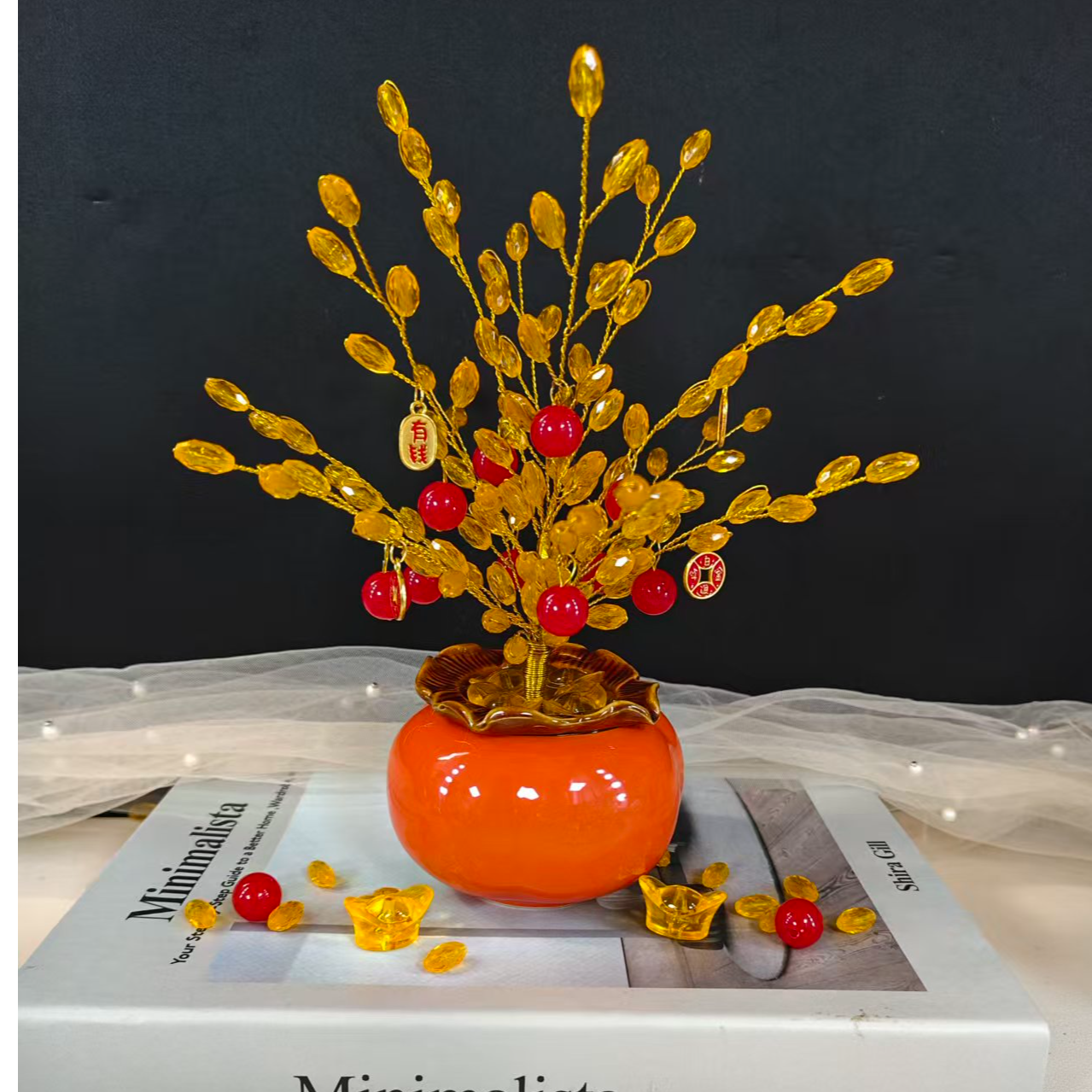 【春华秋实】喜庆丰收   盆栽   手工DIY材料