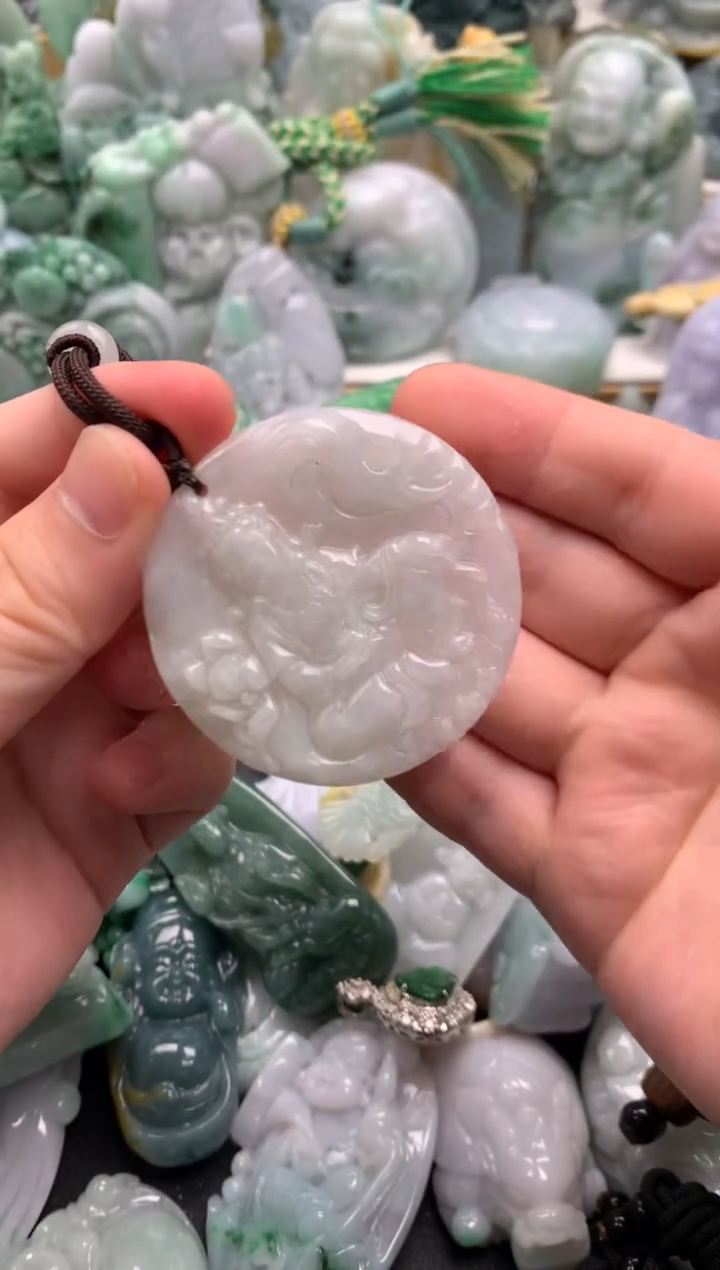 吊坠(不含链)未镶嵌翡翠1