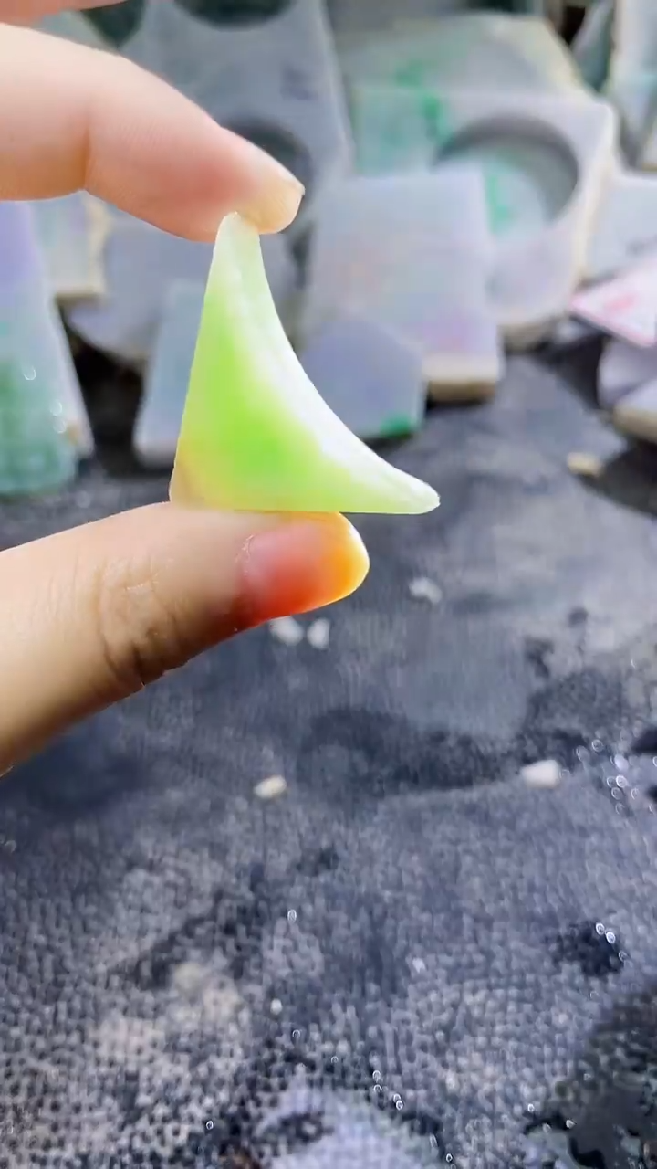 裸石翡翠天然A货翡翠板料