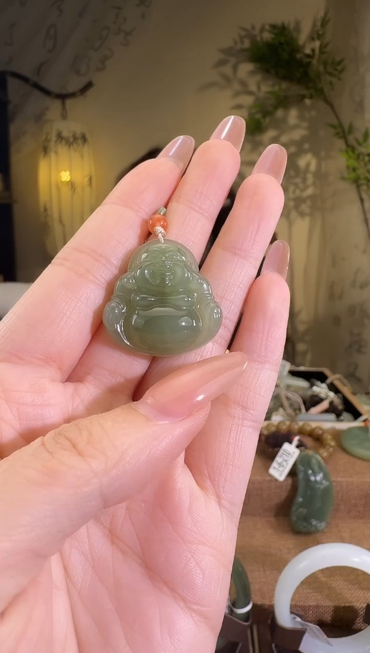 【闪购商品】和田玉颈饰未镶嵌佛公