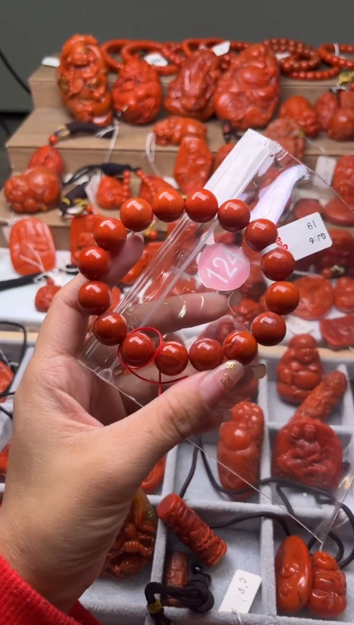 【闪购商品】南红玛瑙珠宝奇石未镶嵌124-13+