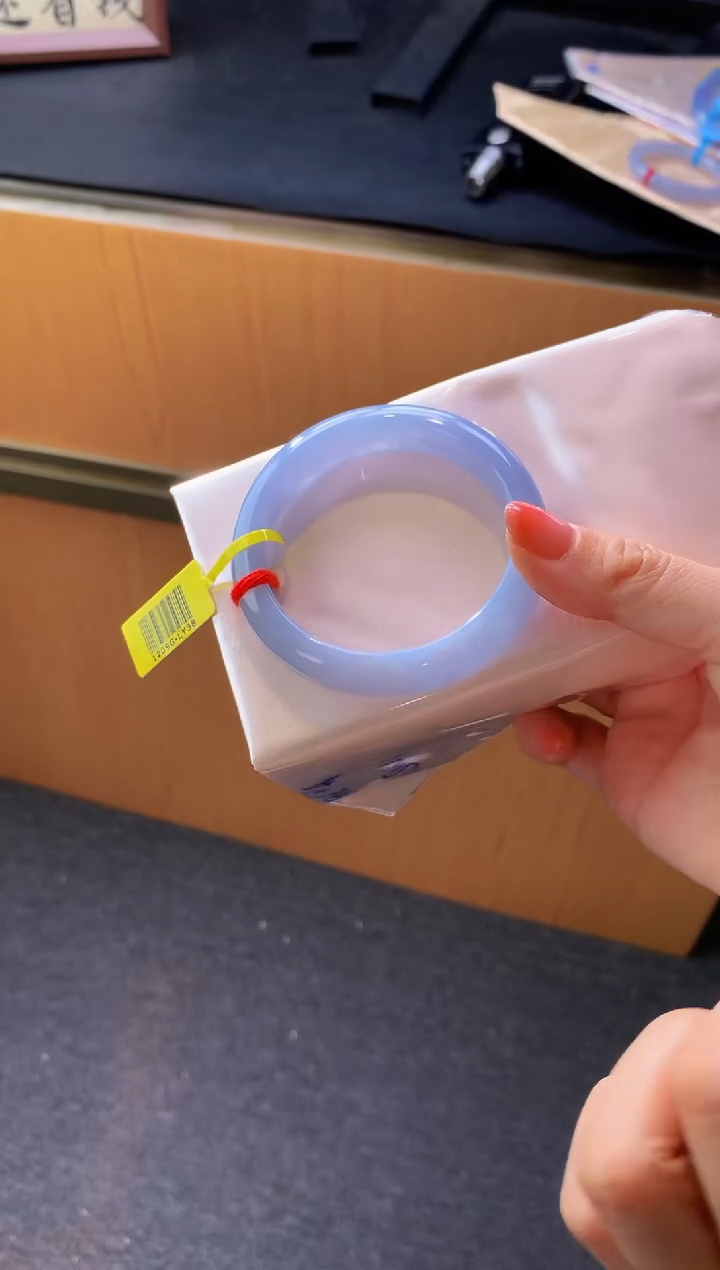 未镶嵌手镯翡翠-F43 圈口 55.6