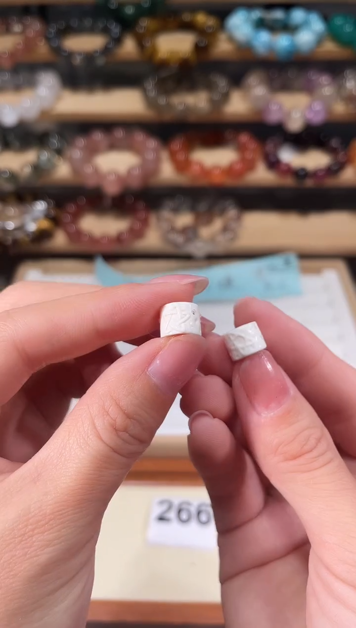 未镶嵌手链水晶A266配件五星桶珠多样性发一