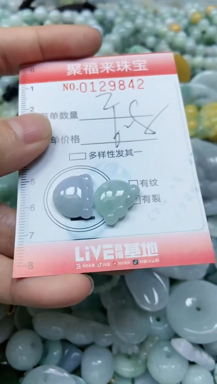 翡翠未镶嵌颈饰闪购0129842