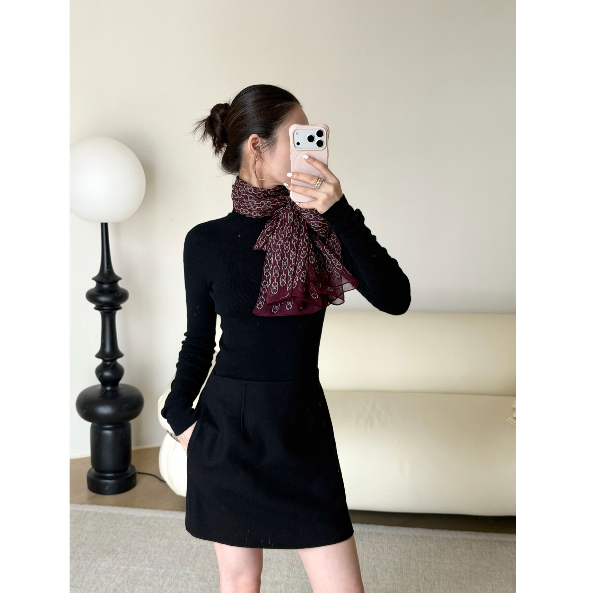 Maigela | 时髦造型 绝版Vintage秀款法式印花桑蚕丝超长丝巾