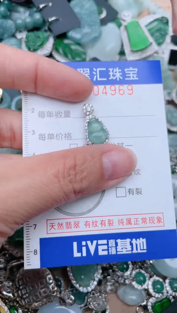 【闪购商品】翡翠颈饰未镶嵌4969......