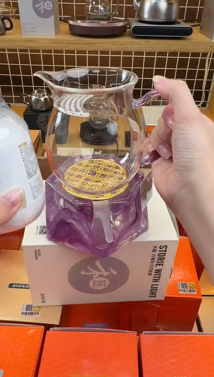 @@禾器晶彩观禄浅紫+茶垢清洁剂