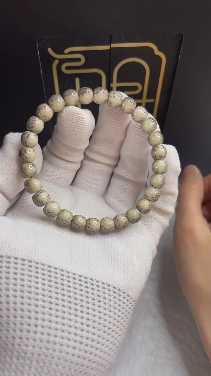 手串星月菩提小驼包8x7自在珠.a153