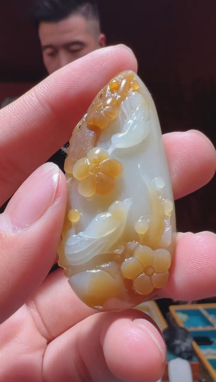 【闪购商品】和田玉吊坠(不含链)未镶嵌1