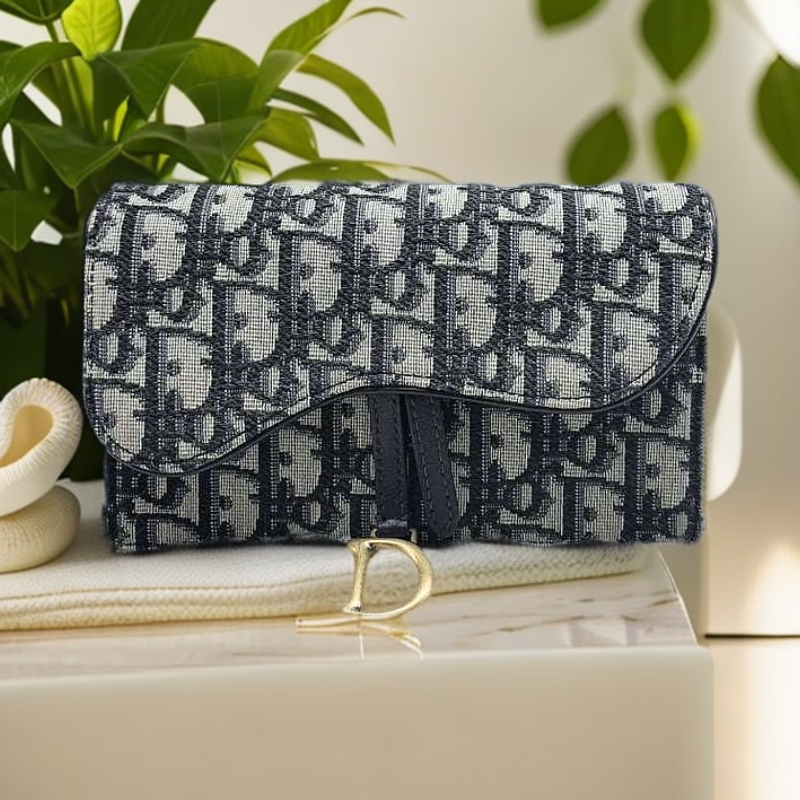 95新 DIOR/迪奥 老花腰包1230 2190