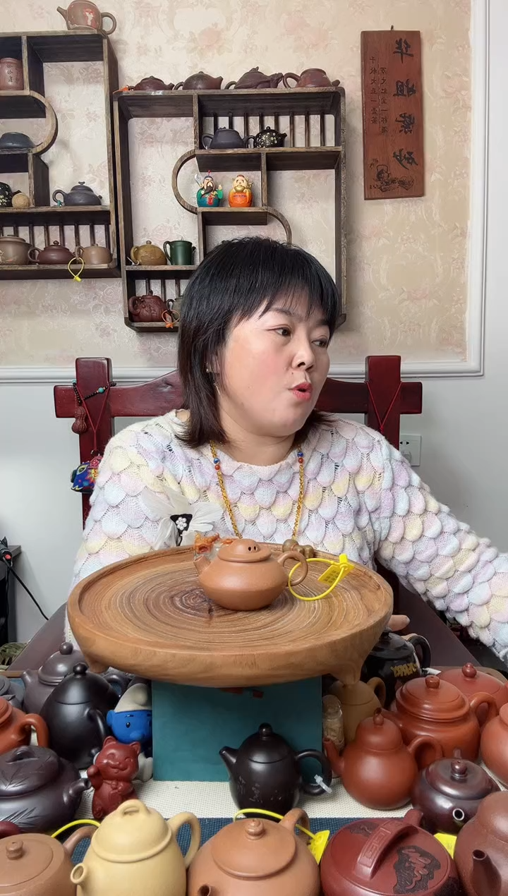 【闪购商品】紫砂茶壶降坡坦克120CC