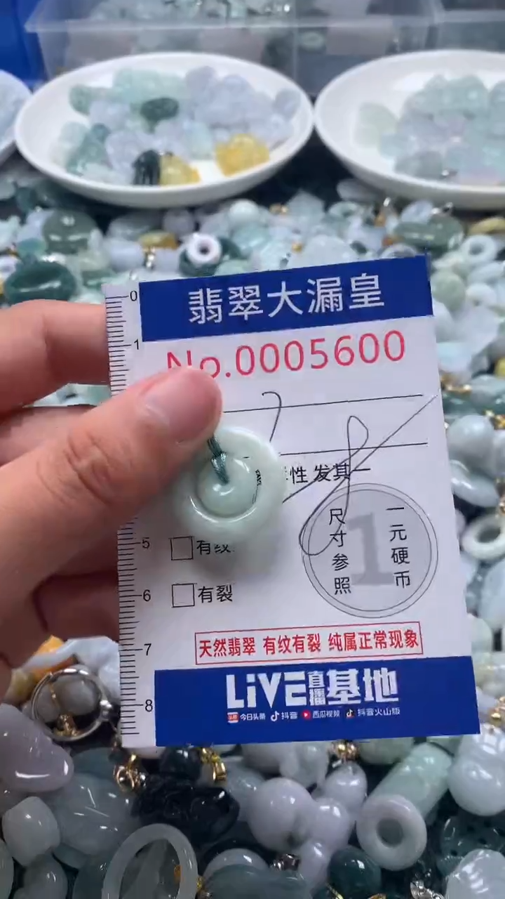 【闪购商品】翡翠吊坠(不含链)未镶嵌5600
