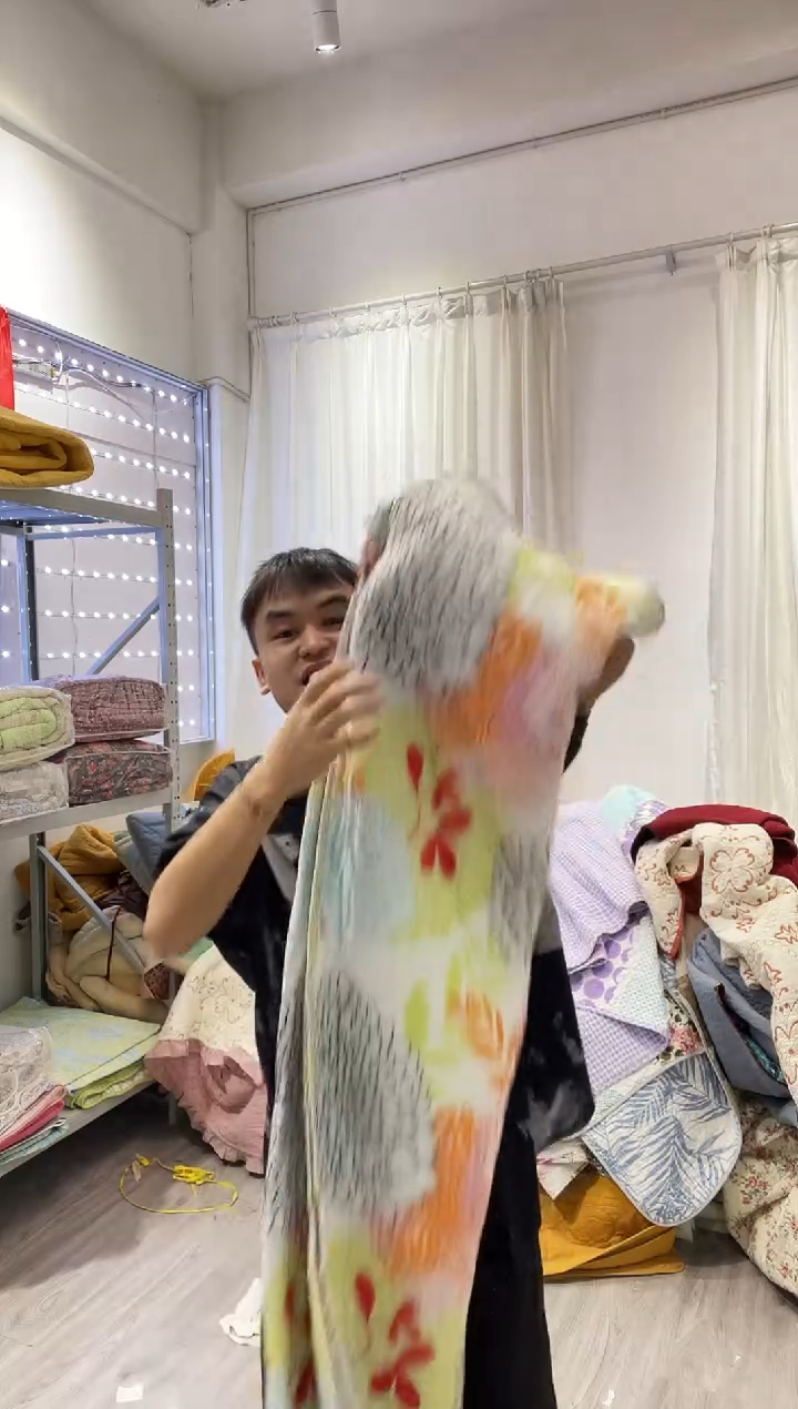 棉140*200纯棉床盖114号