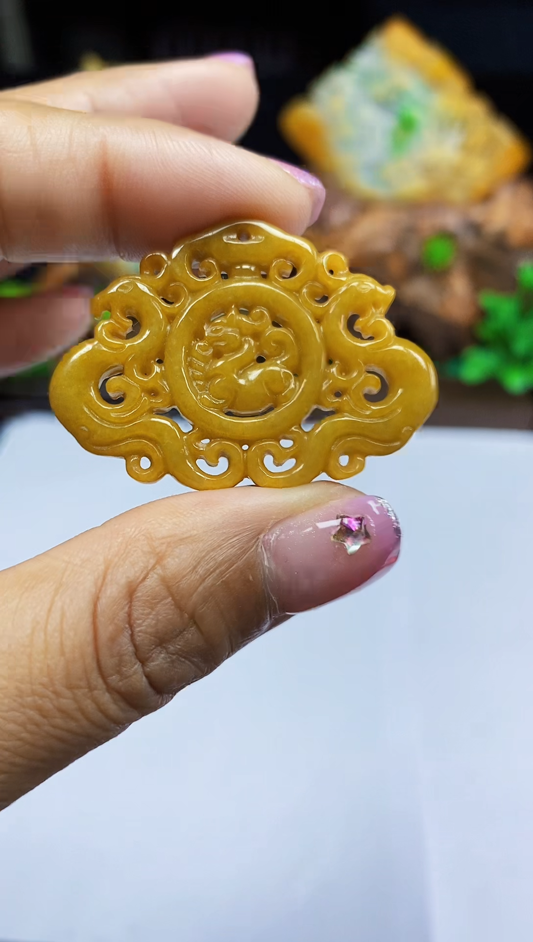 【闪购商品】翡翠颈饰未镶嵌翡翠A货