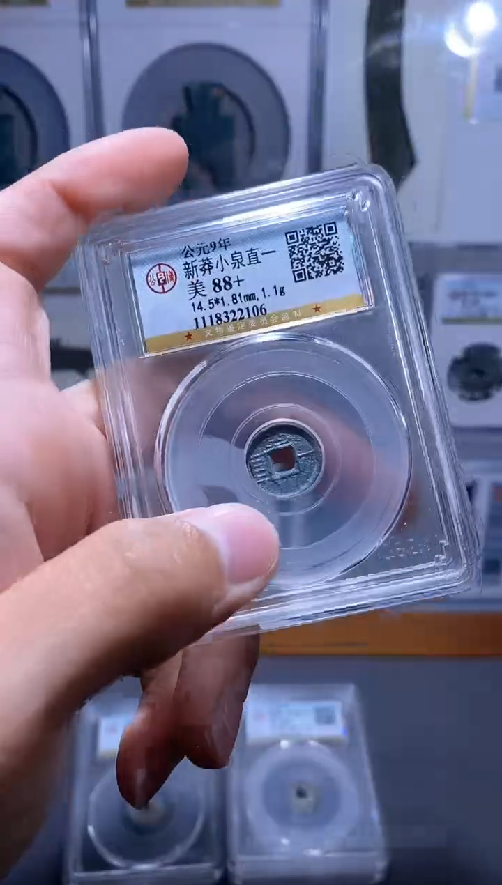 【闪购商品】金品泉 新莽小泉直一一枚