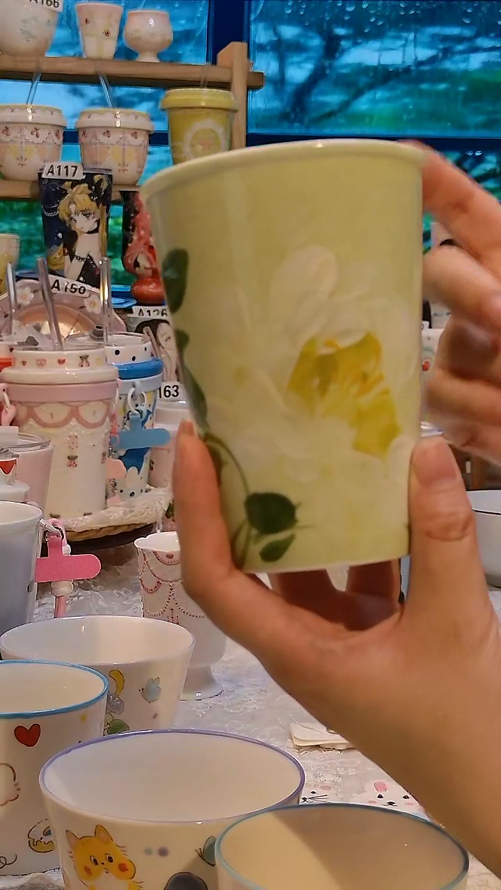 陶瓷景德镇手绘陶瓷杯