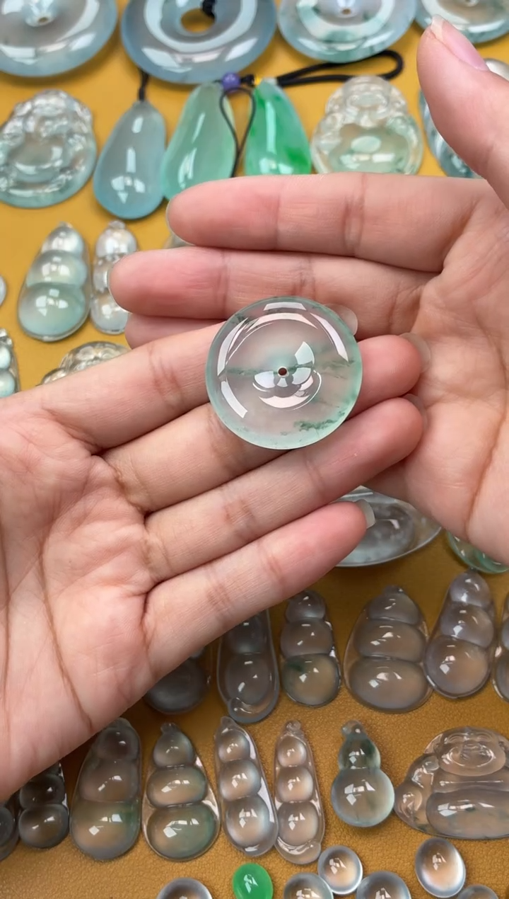 吊坠(不含链)未镶嵌翡翠12 平安扣 31.6 6.0