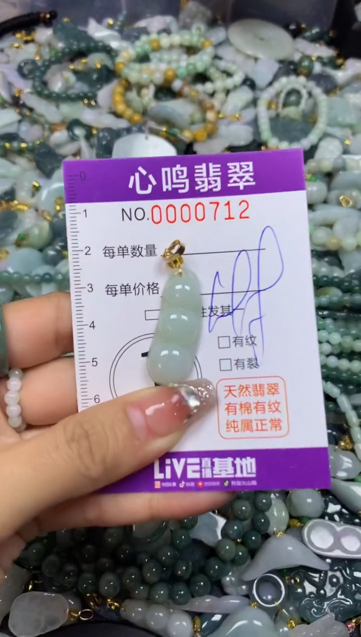 【闪购商品】翡翠颈饰未镶嵌闪购00712