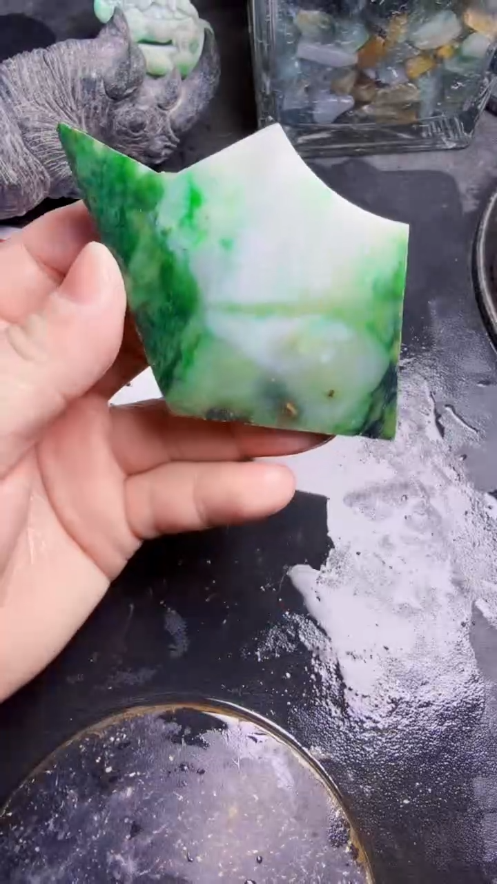 未镶嵌挂件翡翠天然翡翠119