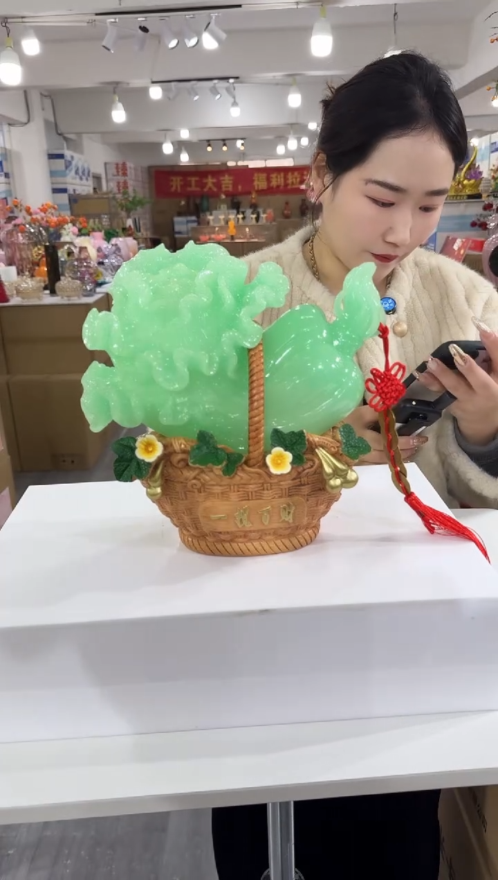 【闪购商品】琉璃静姐花器L-花瓶品34